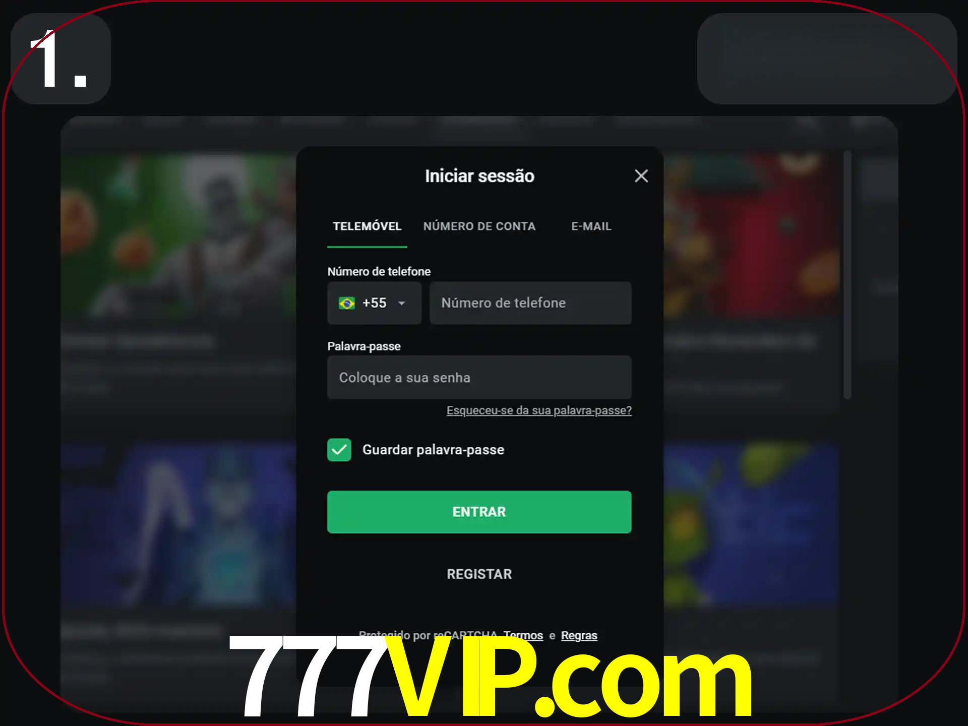 Acesse o site.